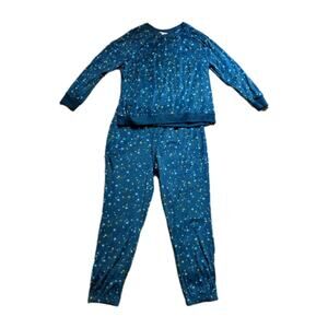 NWOT Juniors Secret Treasures 2-pc Pajama Set, L(12-14), Stars, Constellations